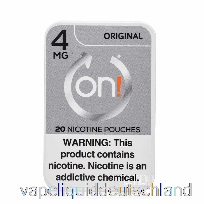 An! Nikotinbeutel – Original 4 Mg Vape-Flüssigkeit